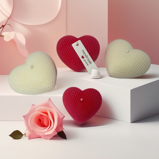 Love Heart Shaped Candle