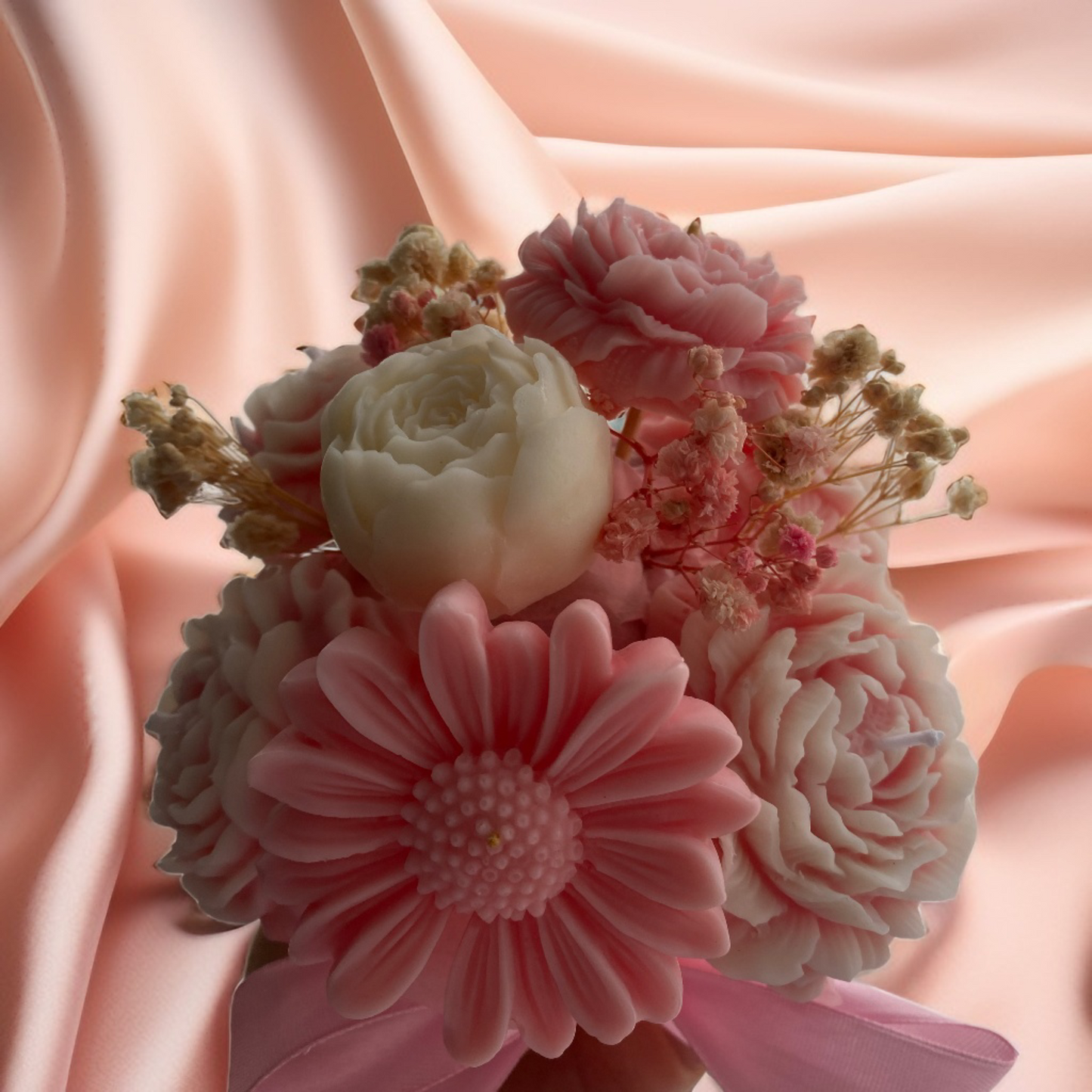 Bouquet Flower Candle