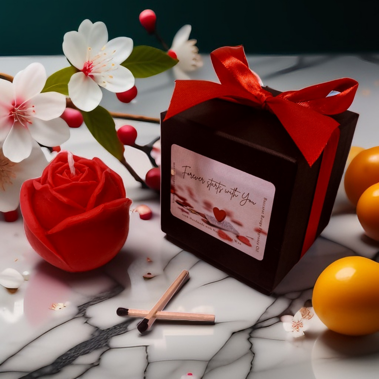 Luxury Rose Love Message