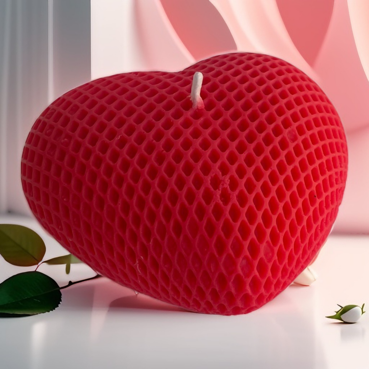 Love Heart Shaped Candle