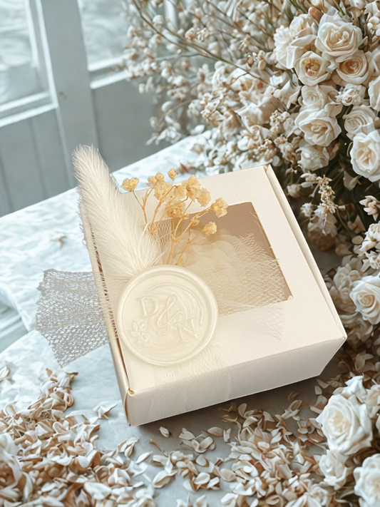 Customised Peony Candle