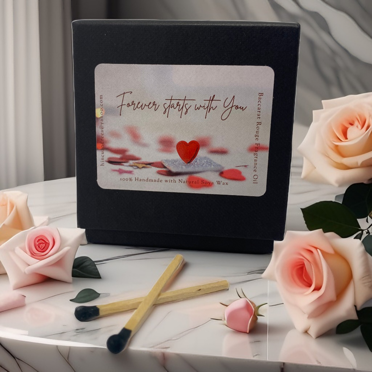 Luxury Rose Love Message