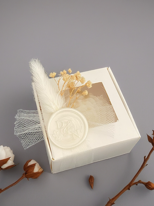 Customised Peony Candle